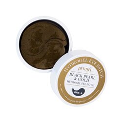 PETITFEE ����� ������ �/��� ��������. ������/������ Black Pearl&Gold Hydrogel Eye Patch, 60 ��